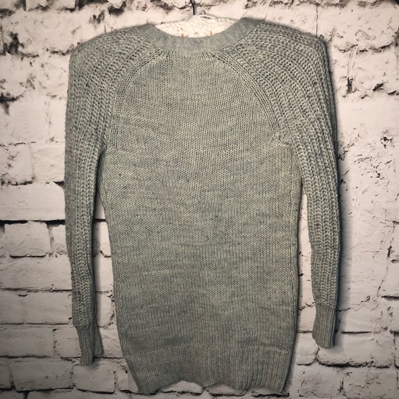 Anthropologie If It Were Me Gray Button Cardigan Sweater. - Picture 5 of 5